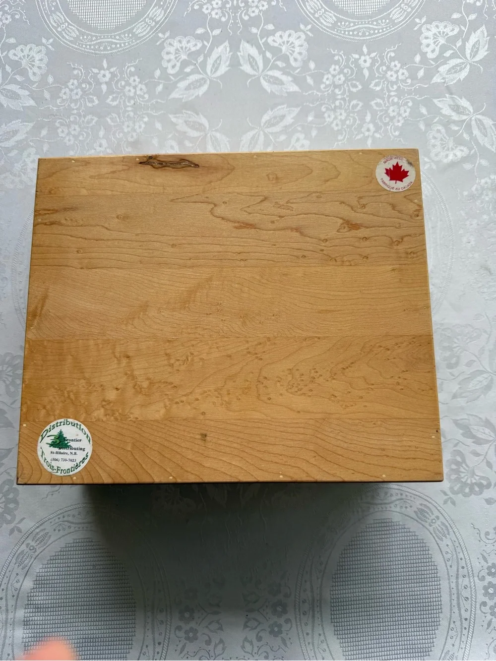 Vintage 3D Moose Carved Wooden Box By The Artist Jeanne Michaud VERY RARE!!!!